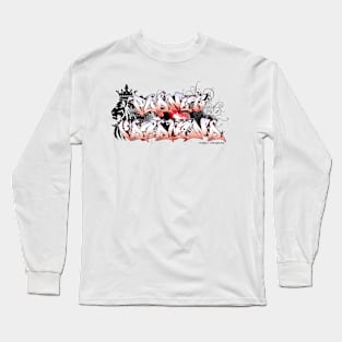 Planet Pasadena Graffiti Long Sleeve T-Shirt